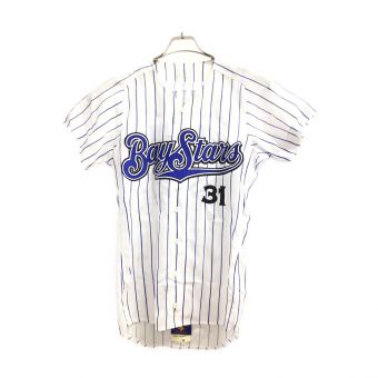 横浜DeNAベイスターズ (ベイスターズ) 応援グッズ SIZE S ホワイト 吉村裕基【31】NPBマーク DESCENTE ユニフォーム プロ仕様モデル