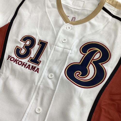 横浜DeNAベイスターズ (ベイスターズ) 応援グッズ SIZE S ホワイト 吉村裕基【31】NPBマーク 2007年交流戦 RAWLINGS ユニフォーム プロ仕様モデル
