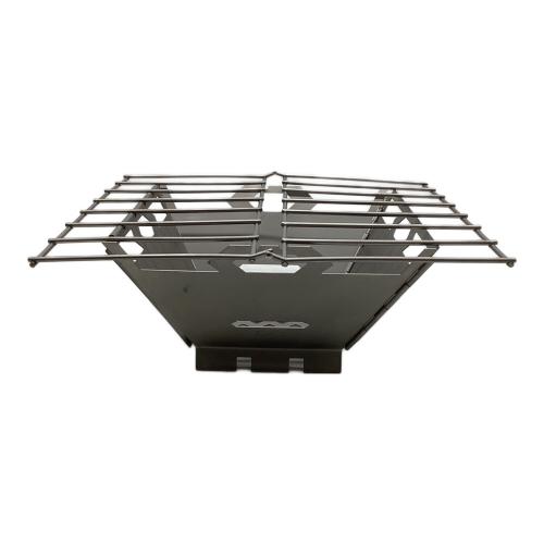 vargo (バーゴ) 焚火台 ステンレススチールファイヤーボックスグリル 未使用品