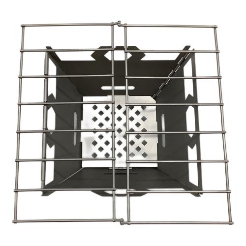 vargo (バーゴ) 焚火台 ステンレススチールファイヤーボックスグリル 未使用品