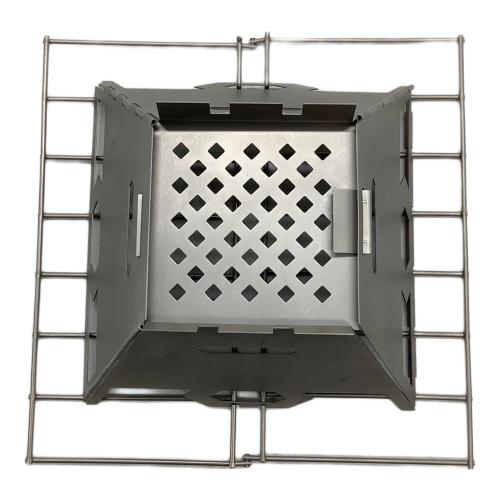 vargo (バーゴ) 焚火台 ステンレススチールファイヤーボックスグリル 未使用品