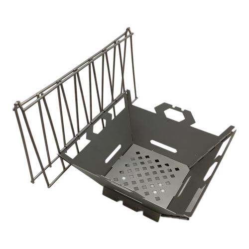 vargo (バーゴ) 焚火台 ステンレススチールファイヤーボックスグリル 未使用品