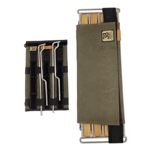 38explore (サーティーエイト・エクスプロー) アウトドアテーブル ハンガー1本欠品 オリーブ A38grate