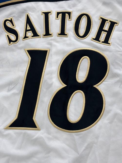 北海道日本ハムファイターズ (ホッカイドウニッポンハムファイターズ) 応援グッズ XO ホワイトブルー 斎藤佑樹 【18】 2011年モデル@ ユニフォーム プロ仕様モデル