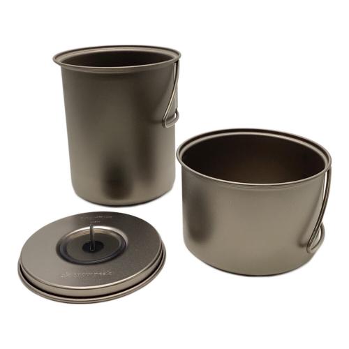 Snow peak (スノーピーク) クッカー SCS-004TR ソロセット チタン