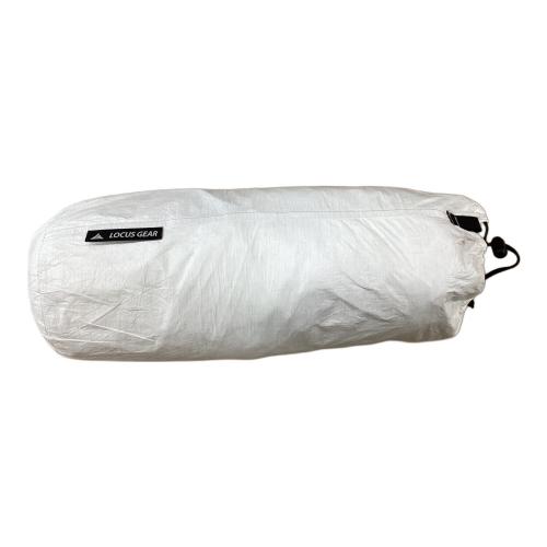 LOCUS GEAR (ローカスギア) シェルター ホワイト ジッパーカラー（ブラック）※ポール無 アポロ タイベック 300x300x180cm（グランデ） 2人用
