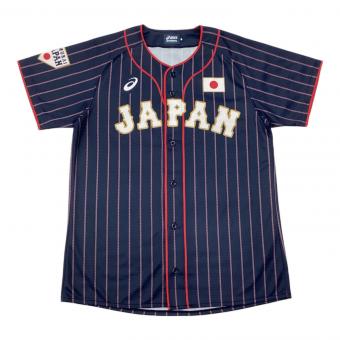 侍JAPAN (サムライジャパン) 応援グッズ SIZE M ネイビー 山﨑康晃【19】 ユニフォーム 東京オリンピック2021 ビジター レプリカ