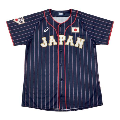侍JAPAN (サムライジャパン) 応援グッズ SIZE M ネイビー 山﨑康晃【19】 ユニフォーム 東京オリンピック2021 ビジター レプリカ