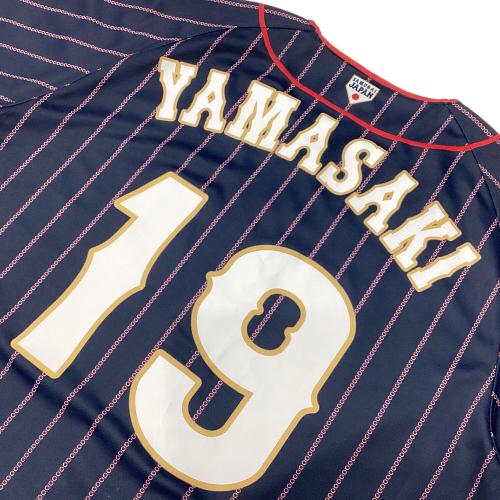 侍JAPAN (サムライジャパン) 応援グッズ SIZE M ネイビー 山﨑康晃【19】 ユニフォーム 東京オリンピック2021 ビジター レプリカ