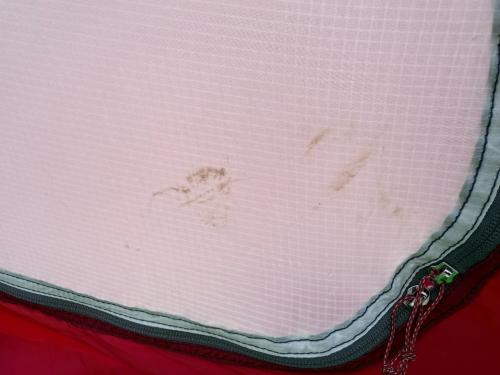 MSR (エムエスアール) ドームテント インナー・フライ共にヨゴレ有 旧モデル エリクサー3 約324×123×104cm 2～3人用 程度B 程度A スカートなし