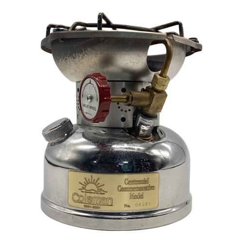 Coleman (コールマン) ガソリンシングルバーナー 100周年記念 シリアルNo.06921 502A741J センテニアルシングルストーブ 2001年3月製