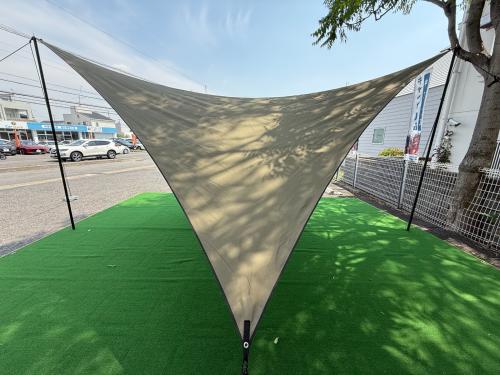 Telo (テーロ) ウィングタープ カーキ looksX 約540×560cm 3～4人用 TC素材