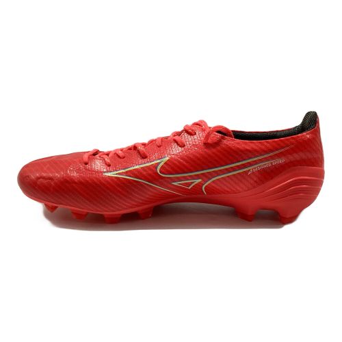 MIZUNO (ミズノ) サッカースパイク ユニセックス SIZE 27.5cm レッド ミズノアルファ ELITE 2023年モデル P1GA236264