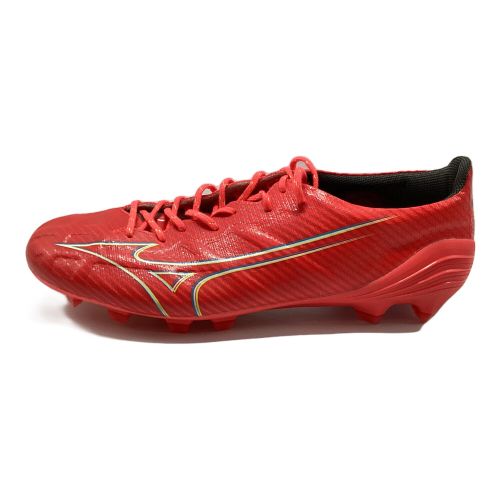 MIZUNO (ミズノ) サッカースパイク ユニセックス SIZE 27.5cm レッド ミズノアルファ ELITE 2023年モデル P1GA236264