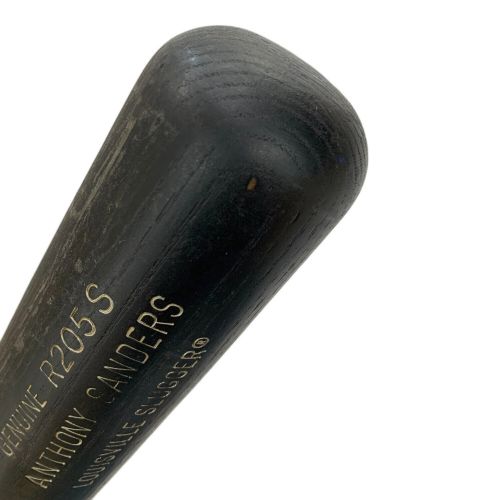 LOUISVILLE SLUGGER (ルイスビルスラッガー) 硬式バット 85cm ブラック アンソニー・サンダース【00】 刻印有NPBマーク プロ仕様モデル C-125