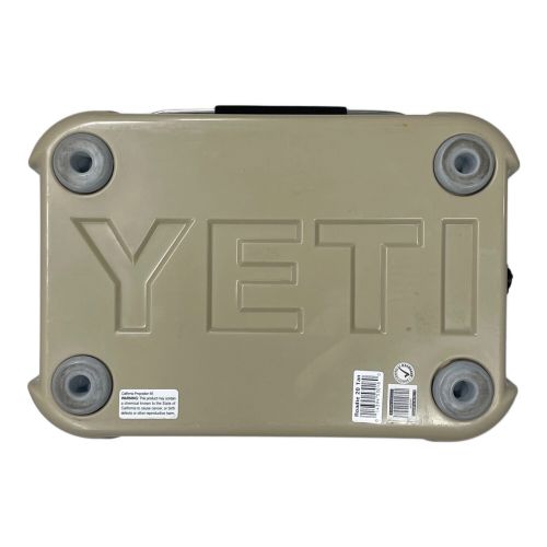 Yeti (イエティ) クーラーボックス 20QT(約19.6L) タン 廃盤モデル ローディ20