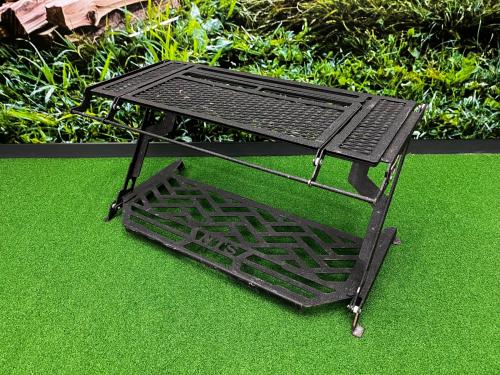 NATURE TONES (ネイチャートーンズ) アウトドアテーブル ブラック ヘビースタンド