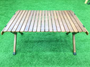 ALPEN OUTDOORS (アルペンアウトドアーズ) アウトドアテーブル ブラウン ロールテーブル 90