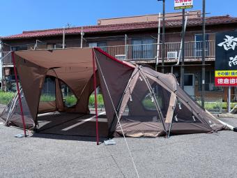 Snow peak (スノーピーク) シェルター TP-710 ゼッカ 880x420x230cm 3~6人用