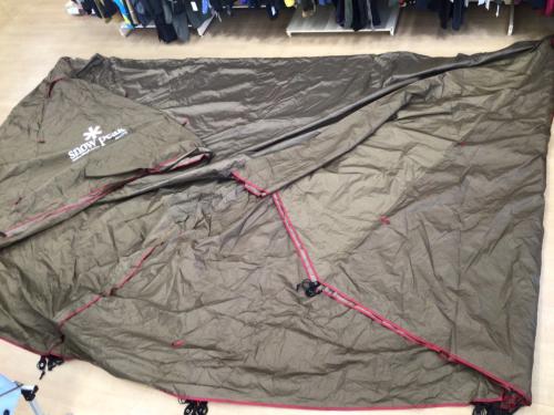 Snow peak (スノーピーク) シェルター 2014年製 TP-820 ランドステーションL 約885×510×210(h)cm 6~8人用