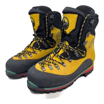 LA SPORTIVA (スポルティバ) トレッキングシューズ メンズ 約27cm イエロー×ブラック 厳冬期用 GORE-TEX ネパールエボGTX