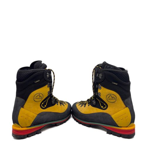 LA SPORTIVA (スポルティバ) トレッキングシューズ メンズ 約27cm イエロー×ブラック 厳冬期用 GORE-TEX ネパールエボGTX