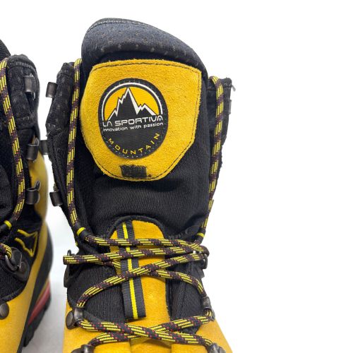 LA SPORTIVA (スポルティバ) トレッキングシューズ メンズ 約27cm イエロー×ブラック 厳冬期用 GORE-TEX ネパールエボGTX