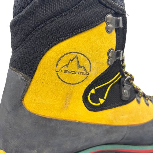 LA SPORTIVA (スポルティバ) トレッキングシューズ メンズ 約27cm イエロー×ブラック 厳冬期用 GORE-TEX ネパールエボGTX