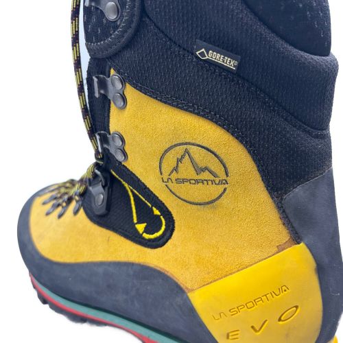 LA SPORTIVA (スポルティバ) トレッキングシューズ メンズ 約27cm イエロー×ブラック 厳冬期用 GORE-TEX ネパールエボGTX