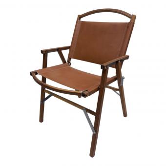 CAMP on PARADE (キャンプオンパレード) コンダクターズチェア キャメル コレクターズチェア レザーファブリック