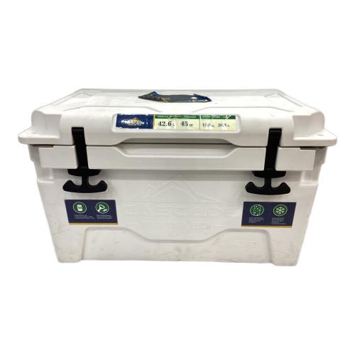 Cascade (キャスケイド) クーラーボックス 45QT(42.6L) ホワイト 2000592 スーパークーラー