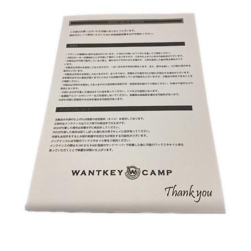 WANTKEY CAMP (ウォンキーキャンプ) ファニチャーアクセサリー ONE TOP(ワントップ) 未使用品