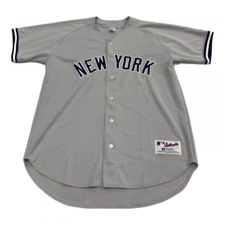 ニューヨークヤンキース (RUSSELL ATHLETIC) 応援グッズ SIZE 48 グレー 松井秀喜【55】 ユニフォーム オーセンティック  MLBマーク有｜トレファクONLINE