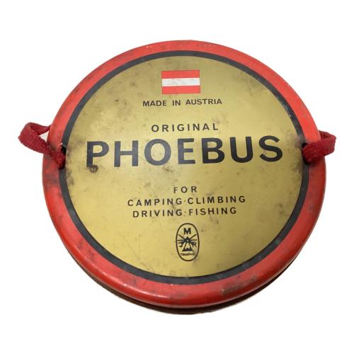 PHOEBUS (ホエーブス) 725 ガソリンシングルバーナー 小ブス・旧型(2nd) ヴィンテージ