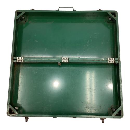 Coleman (コールマン) アウトドアテーブル ヴィンテージ 製造年数推定1950年代 グリーン メタルピクニックテーブル テーブルのみ