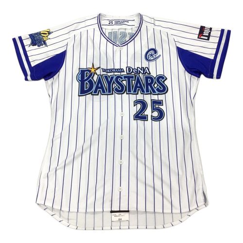 横浜DeNAベイスターズ (ベイスターズ) 応援グッズ SIZE XA ホワイト 筒香嘉智【25】 ユニフォーム 2018年ホーム オーセンティック プロ仕様モデル