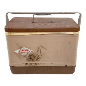 Coleman (コールマン) クーラーボックス ブラウン ヴィンテージ パテペン チョコパフェ 推定1960年代