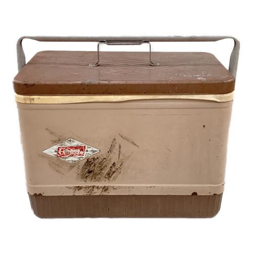 Coleman (コールマン) クーラーボックス ブラウン ヴィンテージ パテペン チョコパフェ 推定1960年代