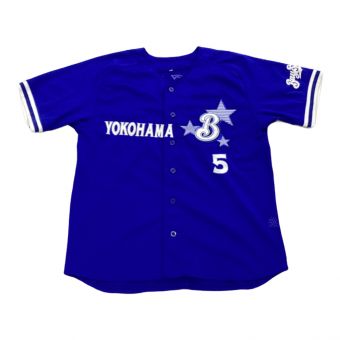 横浜DeNAベイスターズ (ベイスターズ) 応援グッズ ブルー 石井琢朗【5】 ユニフォーム ビジター レプリカ