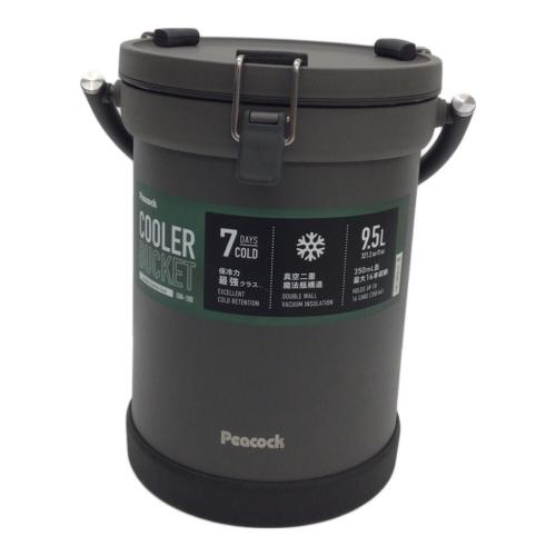 PEACOCK (ピーコック) クーラーバケット クーラーボックス グレー