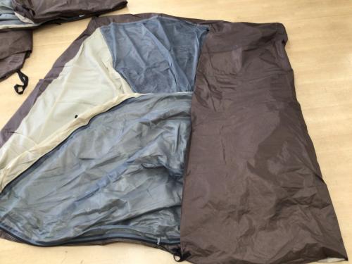 Nordisk (ノルディスク) ツールームテント ベージュ レイサ6PUwithスカート 645×295×210cm