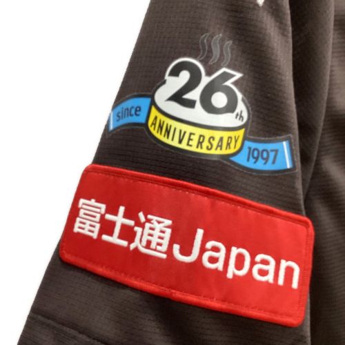 PUMA (プーマ) サポーターグッズ 2022リミテッドユニフォーム クラブ設立26周年パッチ付 ブラック 川﨑フロンターレ ユニフォーム