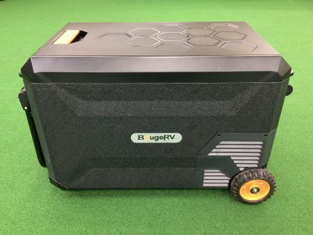 BougeRV (ボガヴ) ポータブル冷蔵庫 32L ブラックxイエロー Aspen Pro