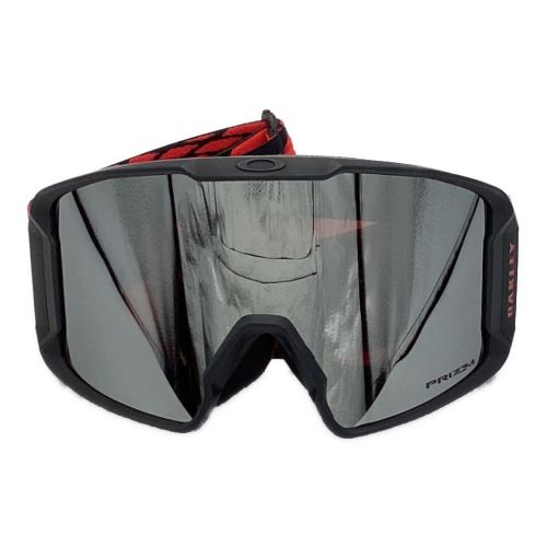 OAKLEY (オークリー) ゴーグル キズ有・ケース付 PRIZM LINE MINER OO7070-41 ピンクレンズ