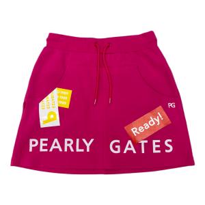 PEARLY GATES (パーリーゲイツ) ゴルフウェア(スカート) レディース SIZE M ピンク コンパクトダブルニット 2022年モデル