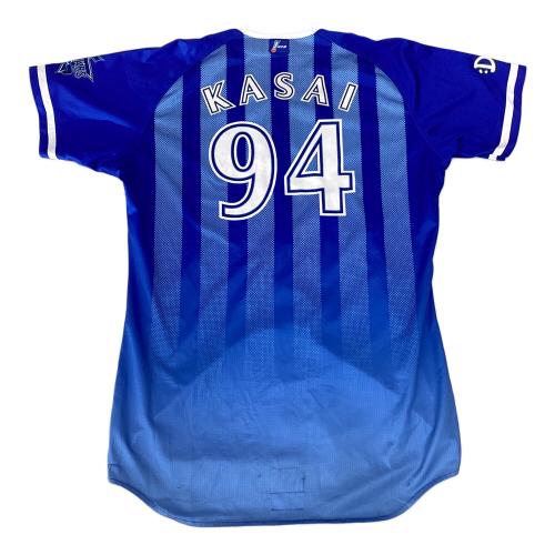 横浜DeNAベイスターズ (ヨコハマディーエヌエーベイスターズ) 応援グッズ ブルー 2018年シーズン ユニフォーム 笠井崇正【94】 プロ仕様モデル