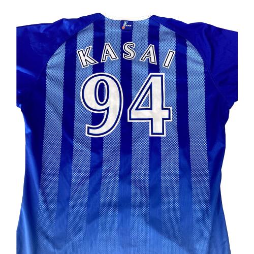 横浜DeNAベイスターズ (ヨコハマディーエヌエーベイスターズ) 応援グッズ ブルー 2018年シーズン ユニフォーム 笠井崇正【94】 プロ仕様モデル