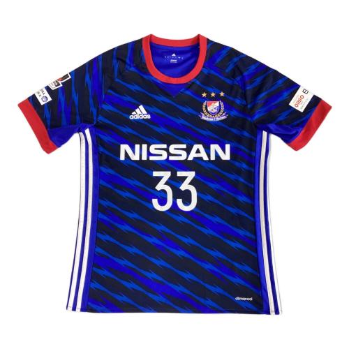 横浜F・マリノス (ヨコハマエフマリノス) サッカーユニフォーム メンズ SIZE L ブルー ダヴィッド・バブンスキー【33】 2017年