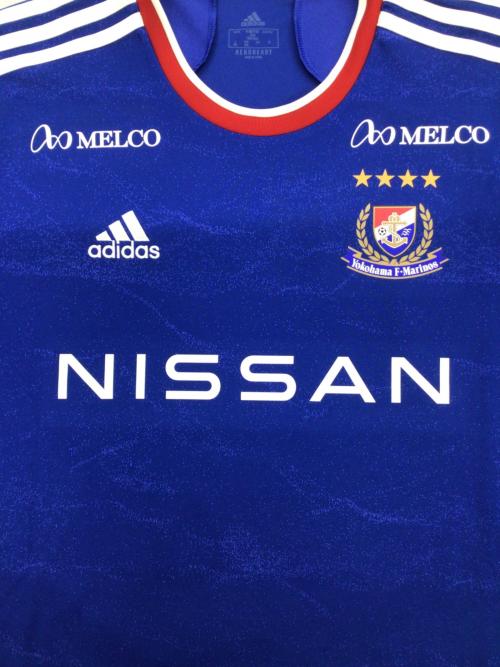 横浜F・マリノス (ヨコハマエフマリノス) サッカーユニフォーム メンズ SIZE XO ブルー マルコス【10】 2021年