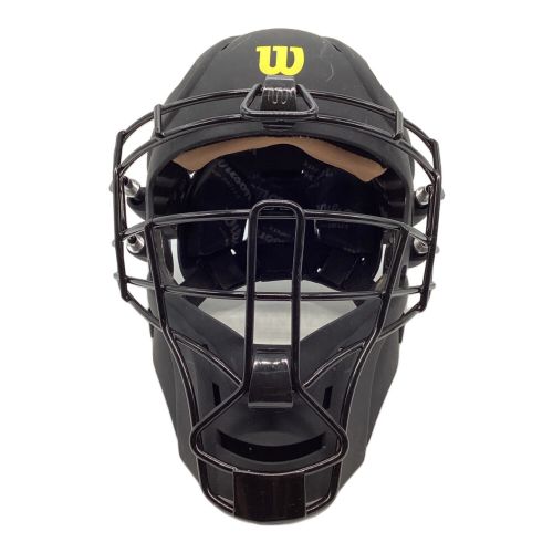 Wilson (ウィルソン) ヘルメット NPBマーク有 審判用 WTA5590BLNPB｜トレファクONLINE